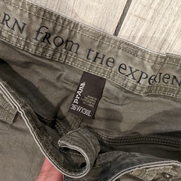 Men's PRANA pants jeans size 36 x 30 - Picture 3 of 5